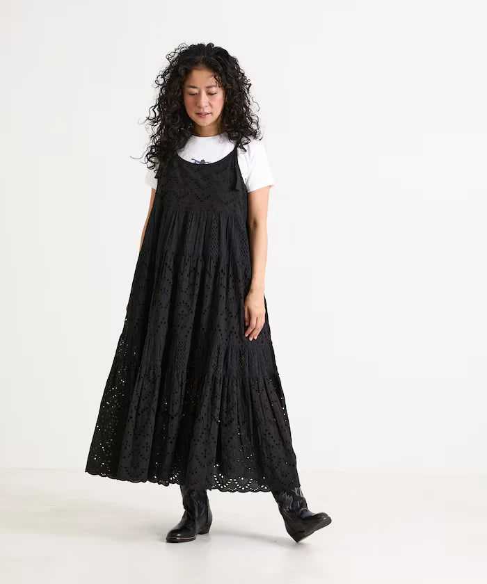 India Shifraretiard Shoulder Ribbon Camisole Dress