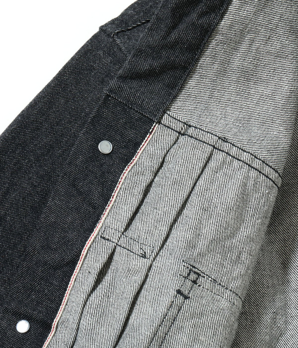 Black Denim Jacket 1953 Model