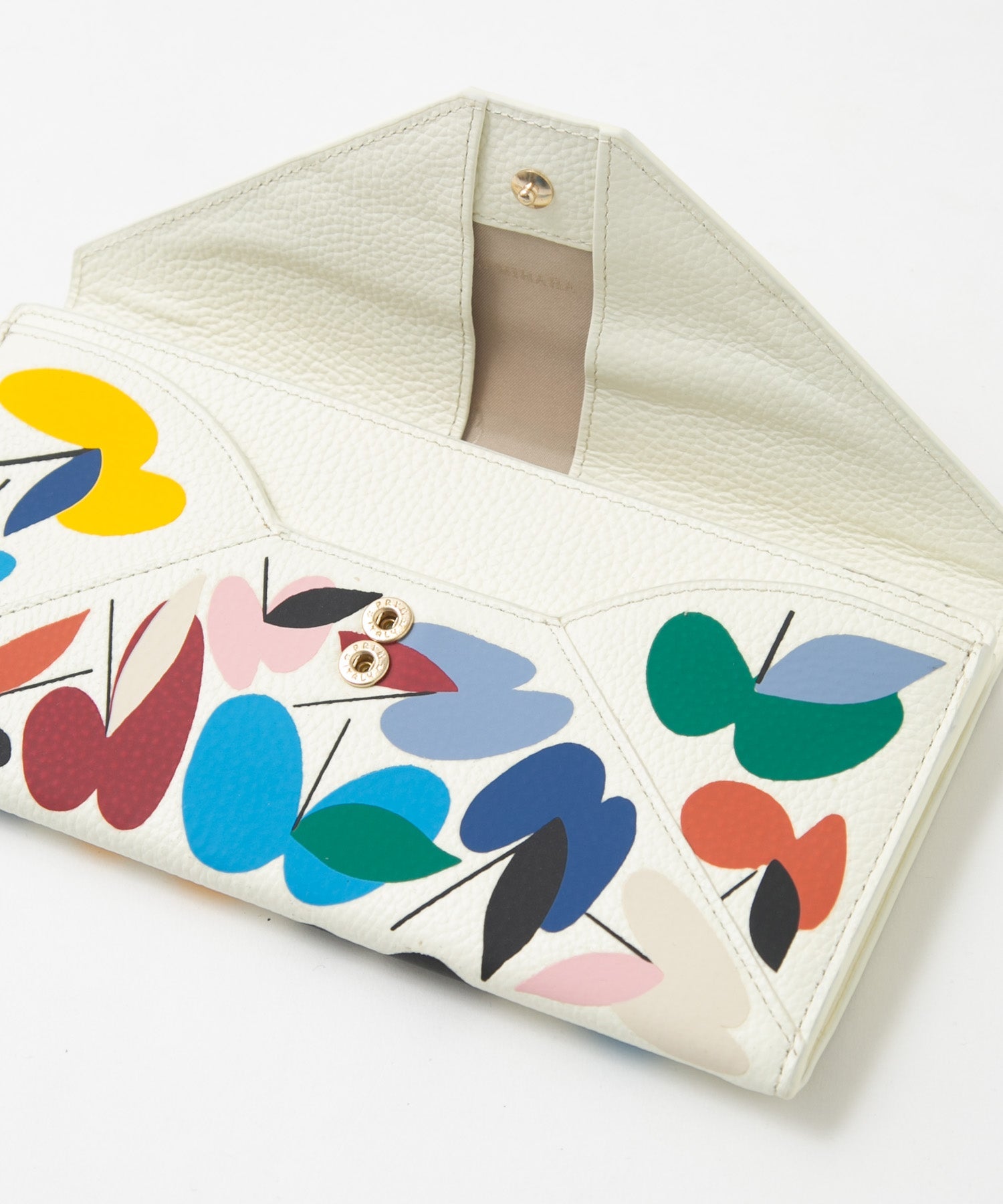 SHOGO SEKINE Collaboration Mail-Type Long Wallet Ivory SIF-SKN#22