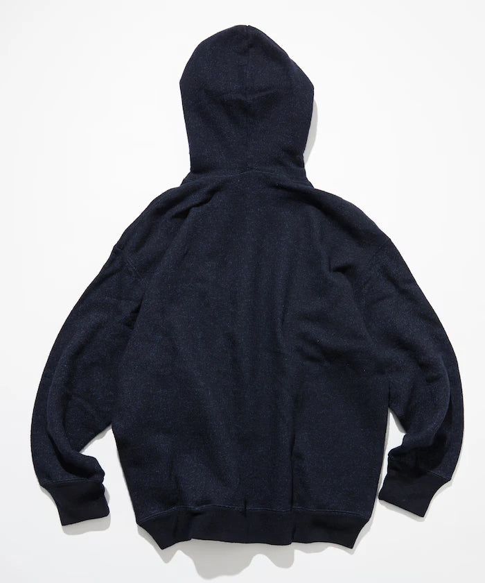 Merino Wool＋Cotton Loop Back Sweat Hoodie