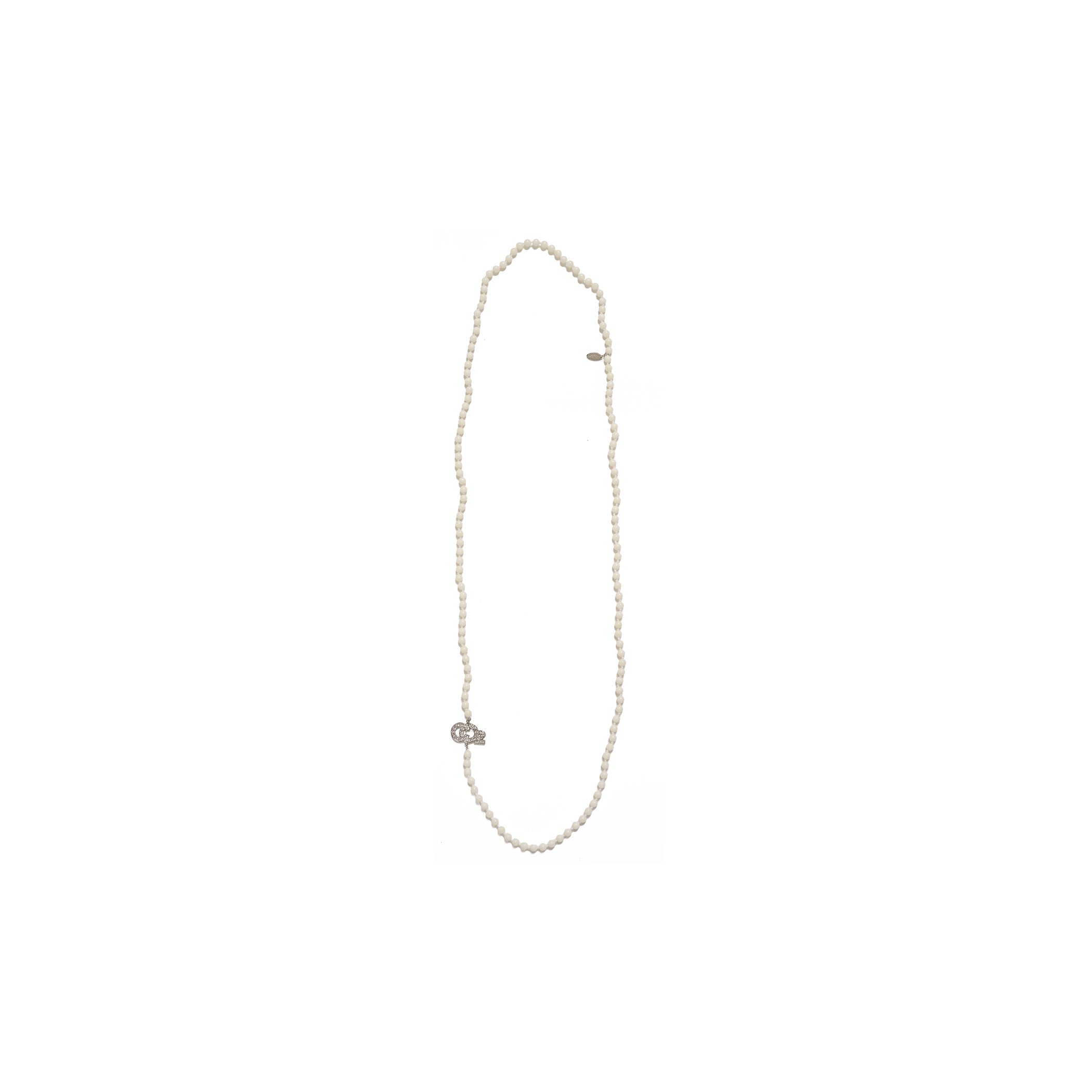 AIR CARBON OPERA NECKLACE : SILVER
