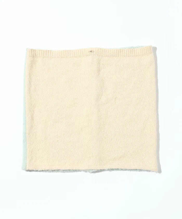 Alpaca Blend Bicolor Knit Vest
