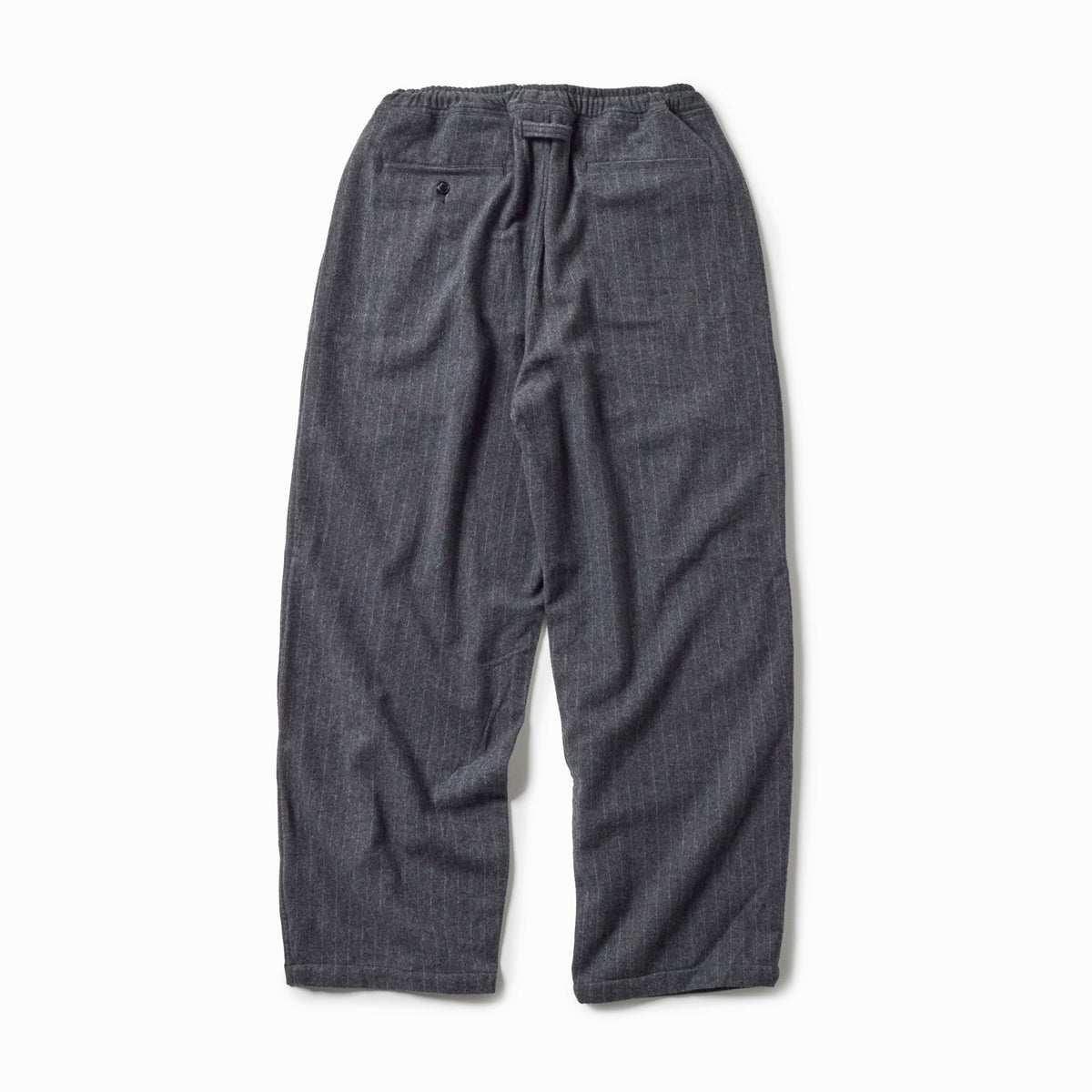 GL42576 / SUPER 160's WOOL HERRINGBONE MOSSER 1TUCK EASY PANTS