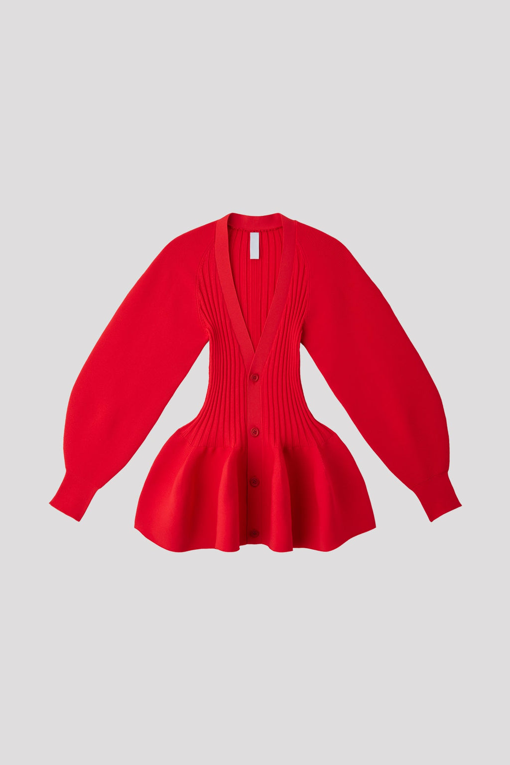 POTTERY PUFF SLEEVE CARDIGAN