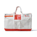 ALBERTON CANVAS TOTE sizeL/ORANGE