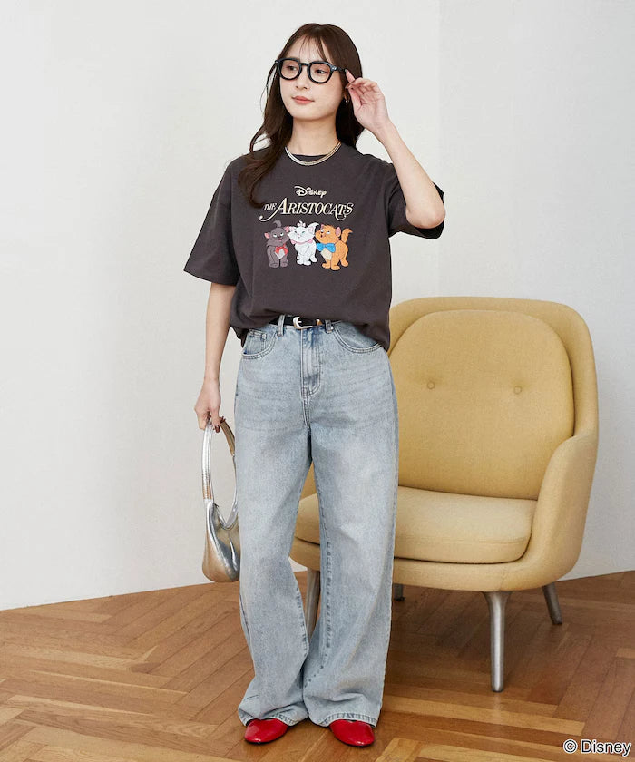 Disney Marie/Disney Marie/Print T-Shirt Limited Edition