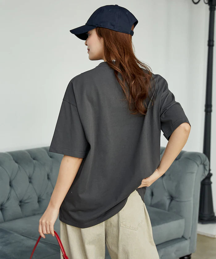 <Functional Material>Mickey Mouse Face T-Shirt Limited Edition