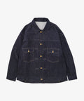 trucker jacket denim one wash