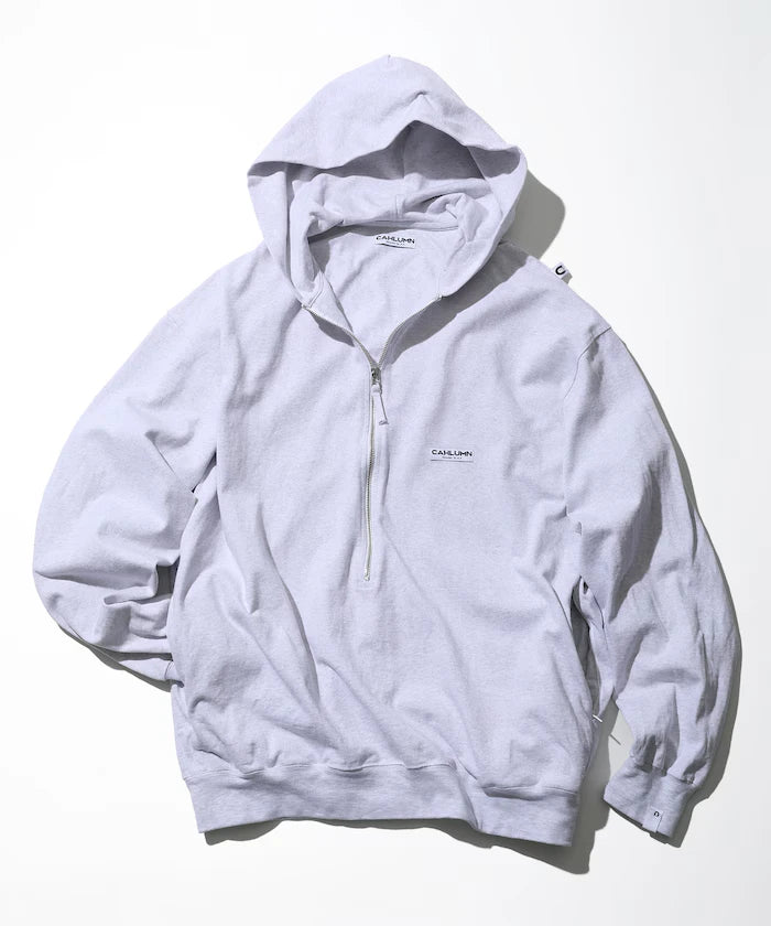 Heavy Weight Jersey 3/4-Zip Hoodie