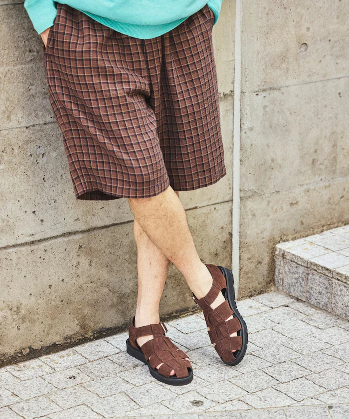 Rain And Shine Leatherette Gurkha Sandals