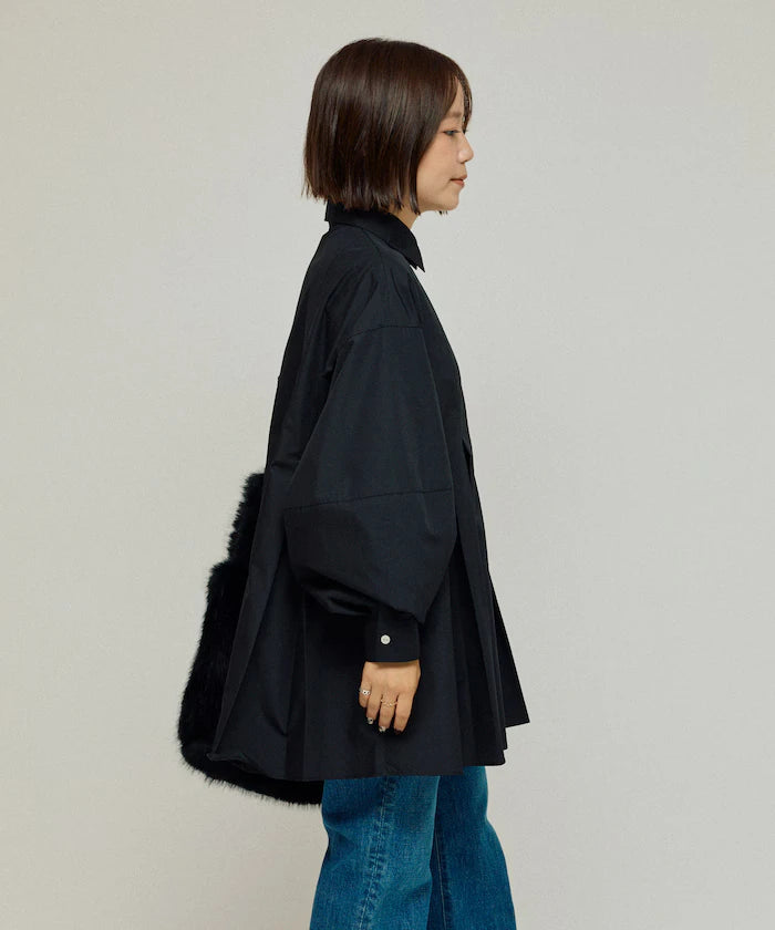 Box Stack Balloon Sleeve Long Sleeve Shirt