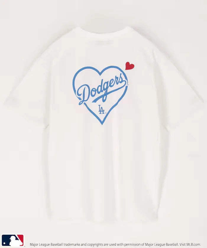 MLB Back Print Heart T-Shirt