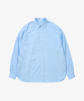 wide shirt with pocket thomas mason blue