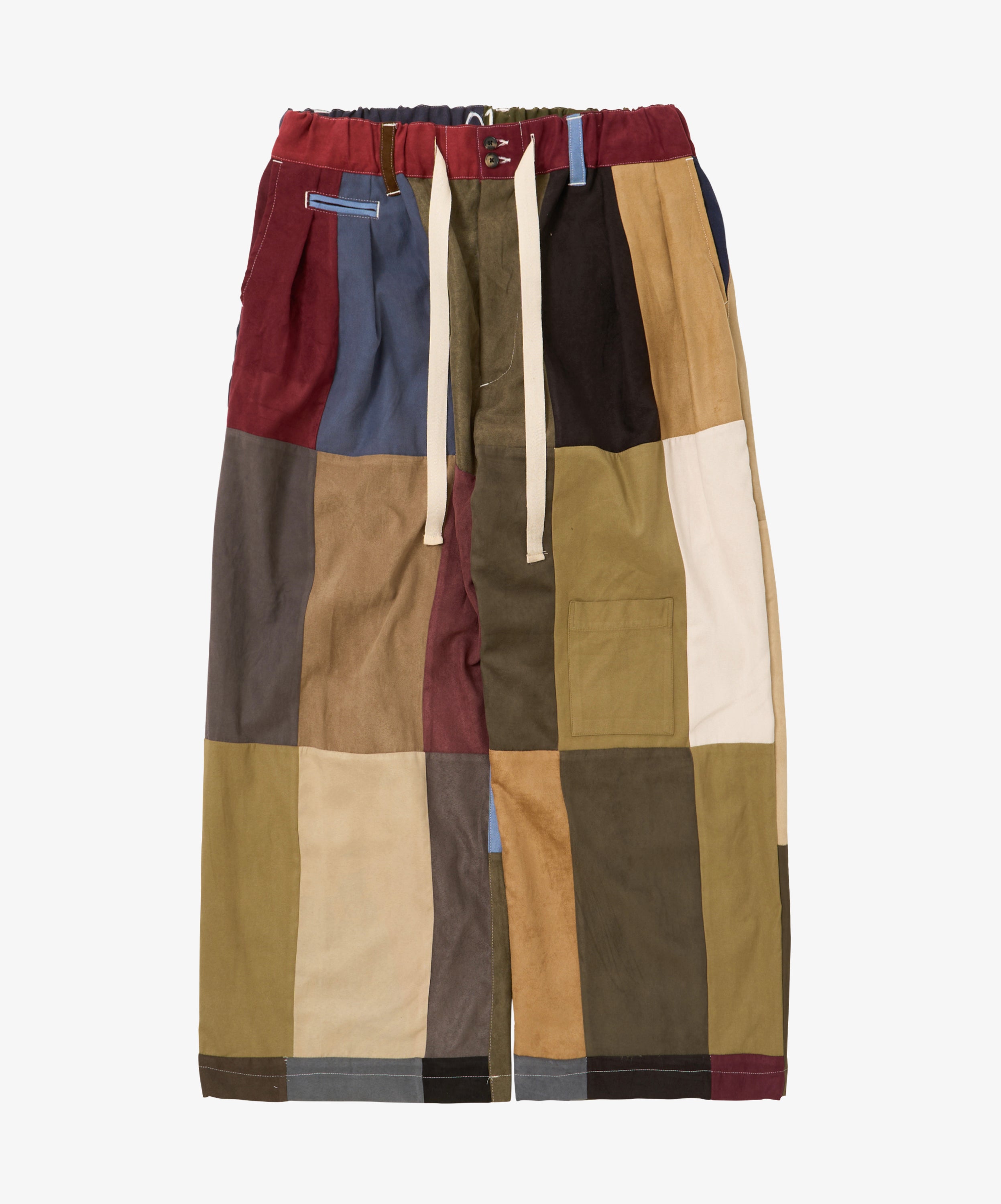 hakama pants faux suede one