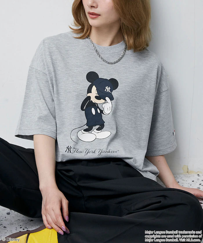 MLB/MICKEY MOUSE/Exclusive Print T-Shirt Limited Release
