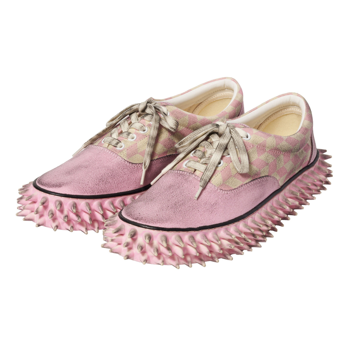 DIRTY SPIKE CANVAS SNEAKER