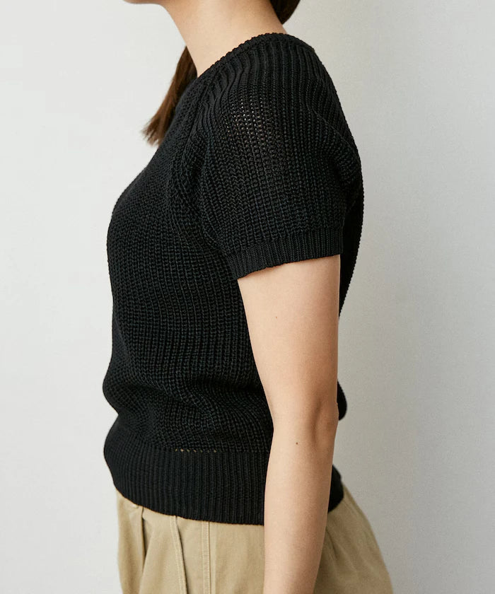 Compact Summer Knit with Purl Stitch - Limited Expansion