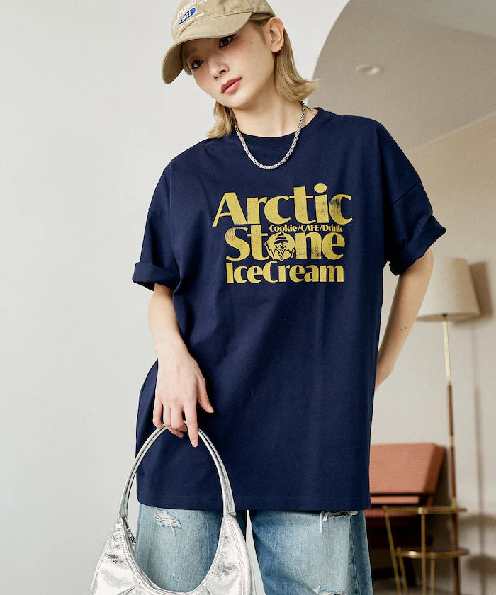Love Pop Studio Ice Cream Shop Logo T-Shirt Limited Edition