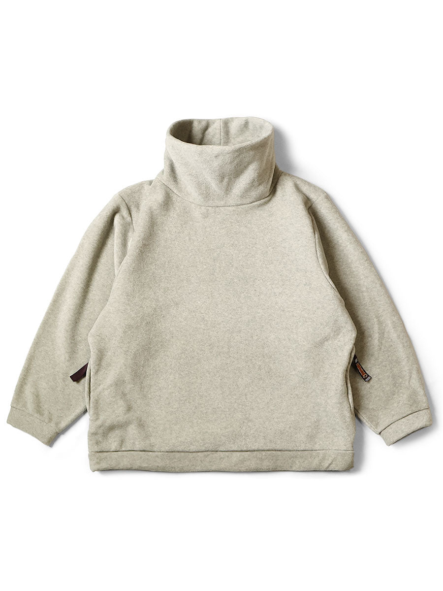 Reverse Fleece Big High Neck Sweat