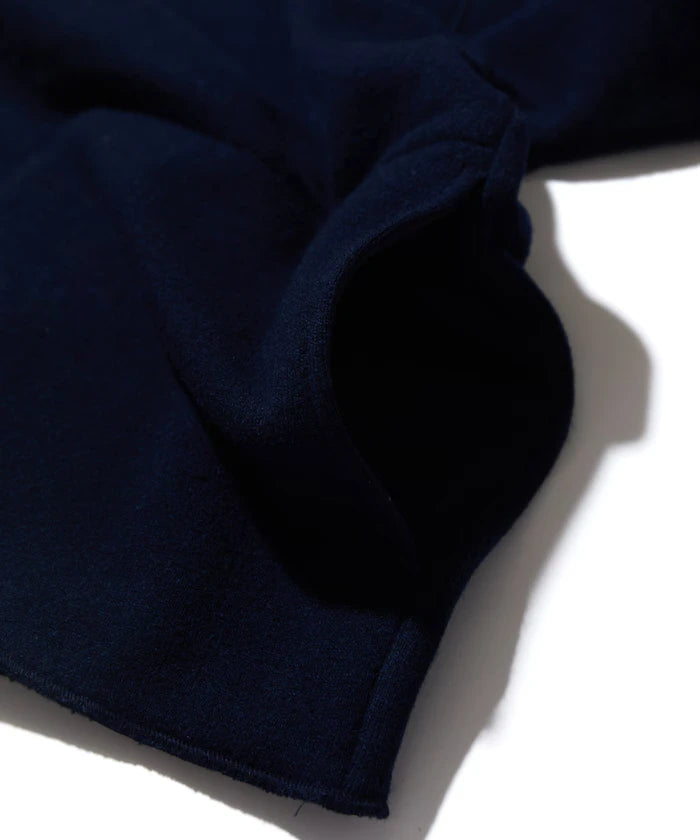 Wool Cotton Loop Back Sweatshirt