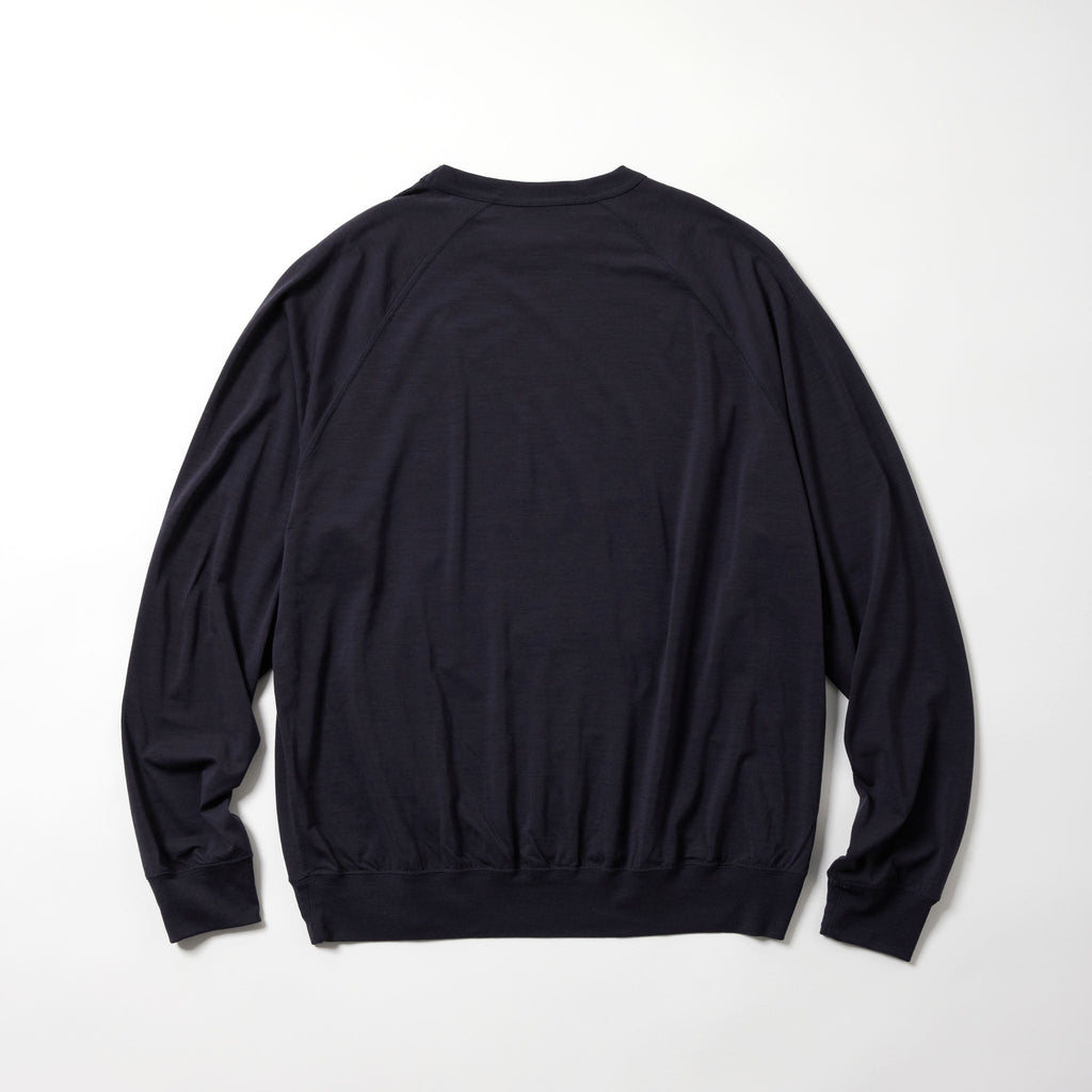 GL69486 / 1/48 SUMMER WOOL RAGLAN CREW NECK SHIRT