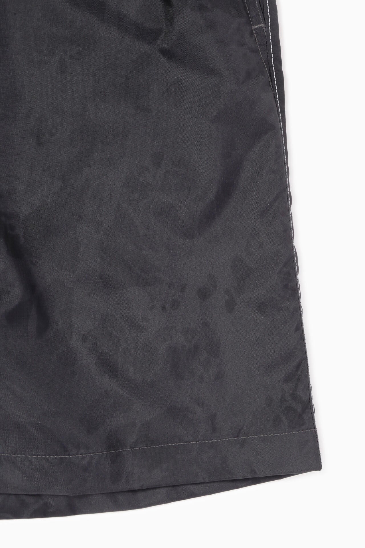 printed nylon short pants
