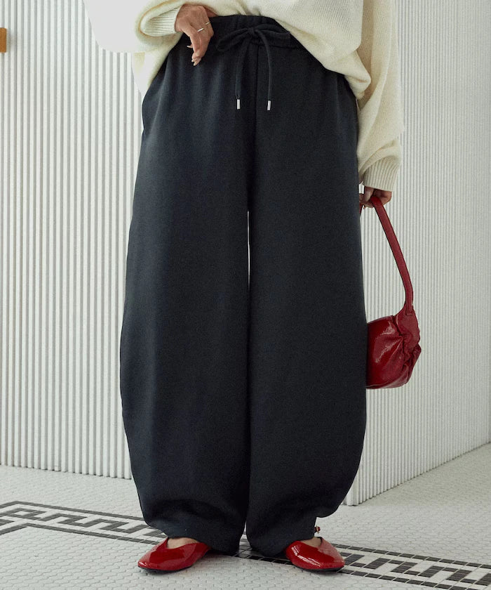 Brushed Back Sweat Curve Pants Limited Edition