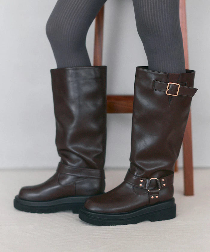 Long Engineer Boots