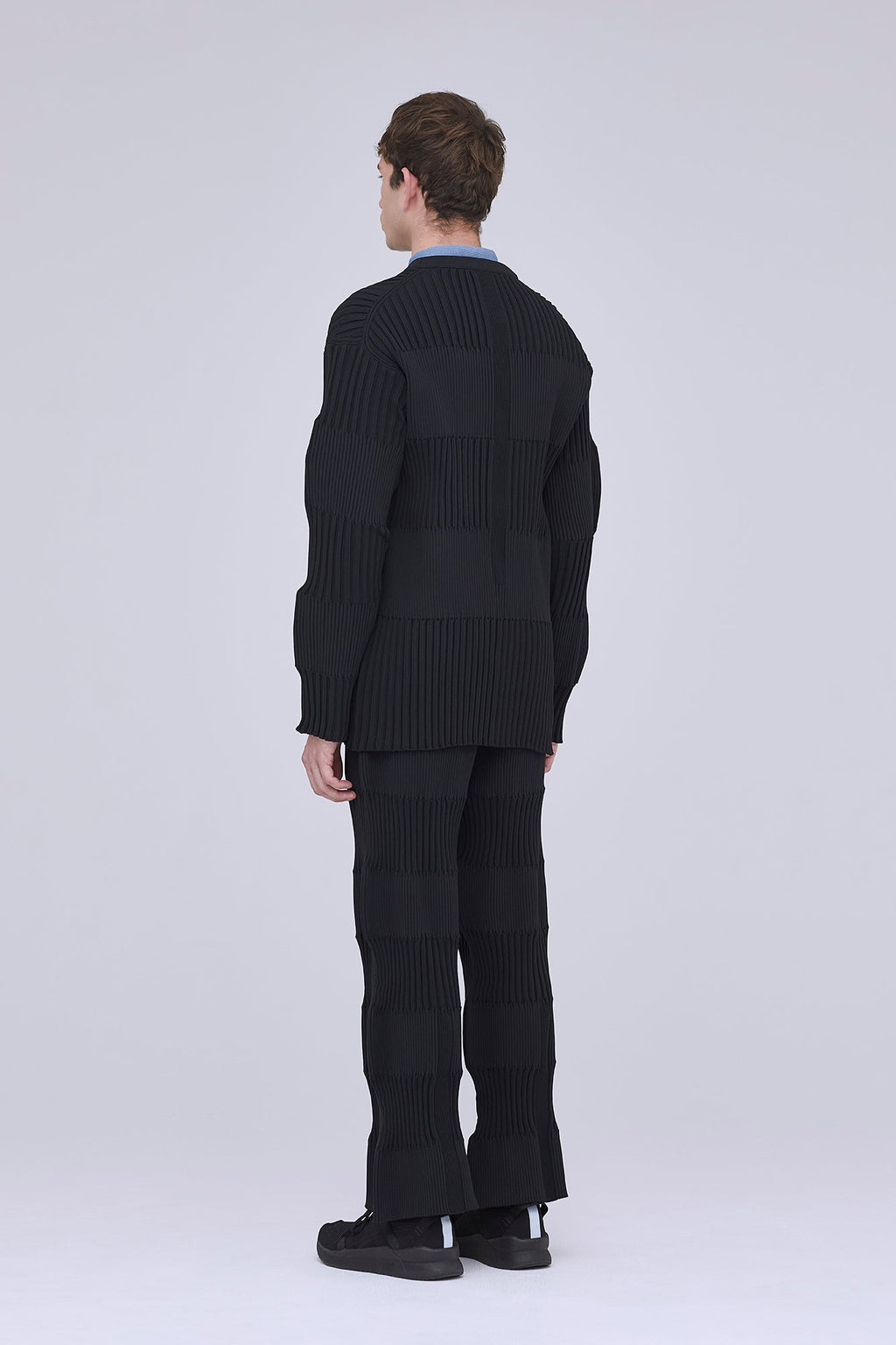 FLUTED CARDIGAN