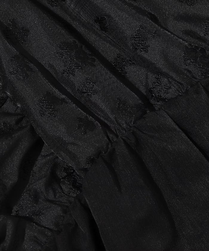 [February 12, 12:00 Release] 2WAY Flower Sheer Jacquard Docking All-in-One
