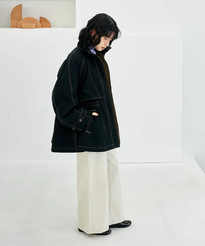 Multiway Boa Vest Coat