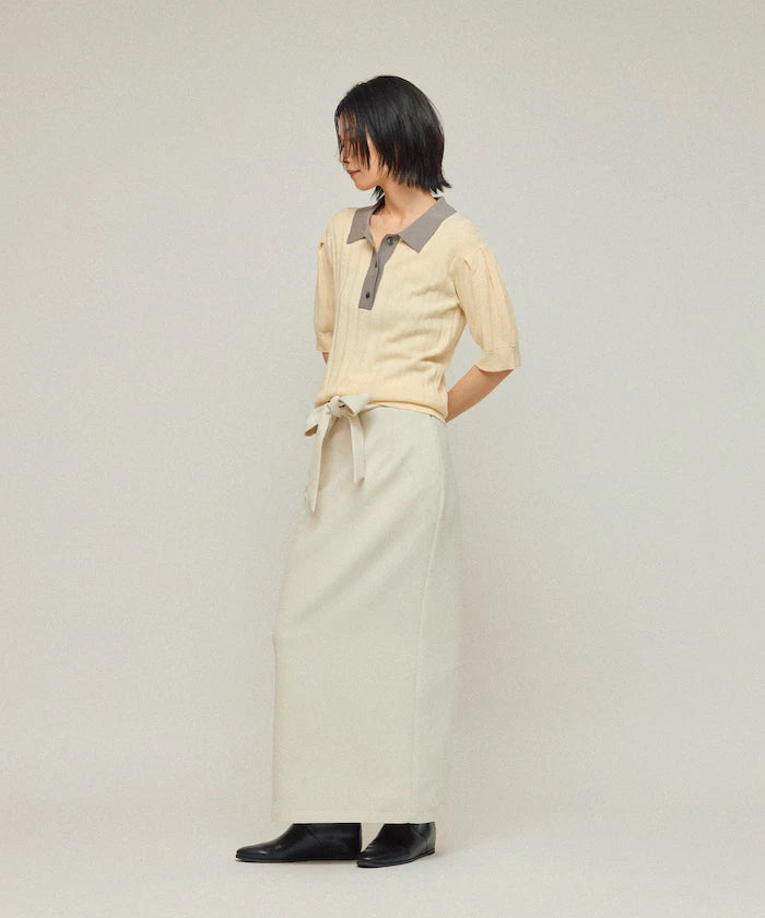 Double Cross Tight Skirt
