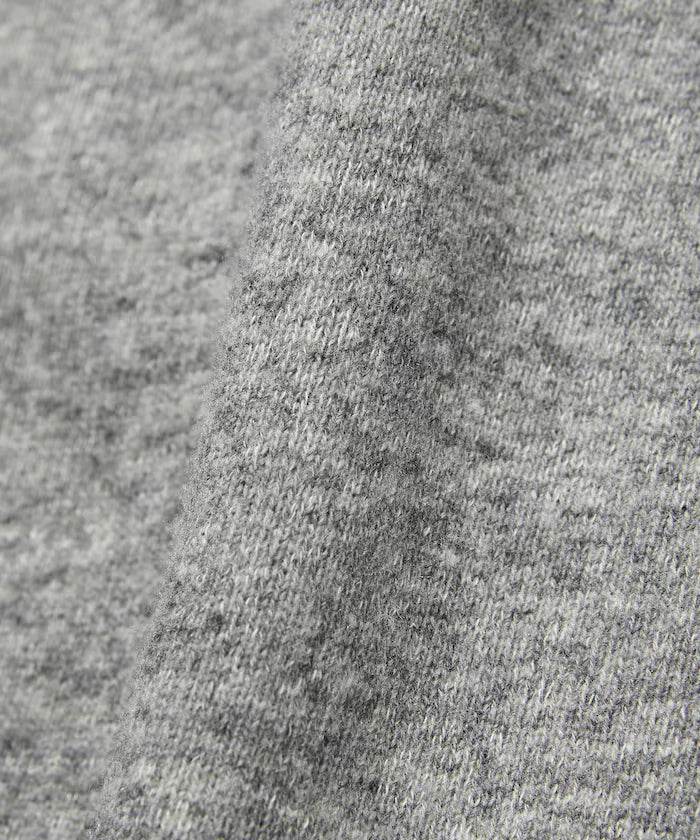 Merino Wool＋Cotton Loop Back Sweat Hoodie