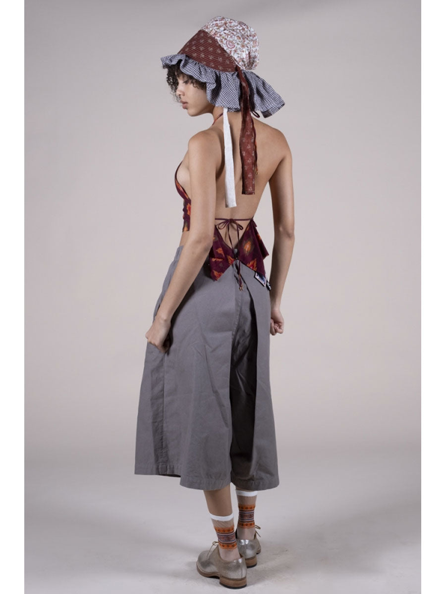 KASURI Bib Chalk Camisole