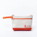ALBERTON CANVAS POUCH/ORANGE