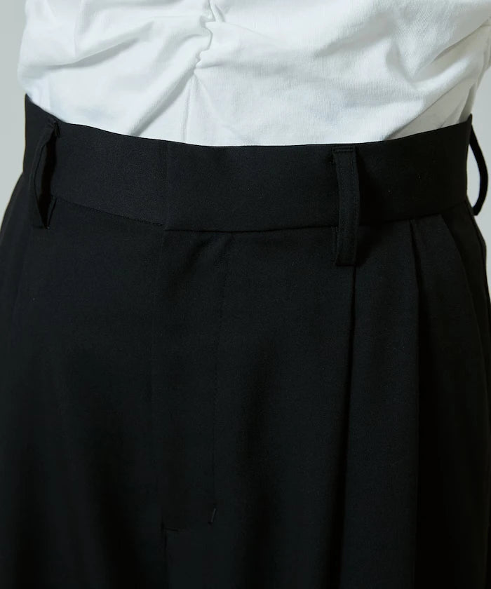 2-pleat slacks pants limited edition