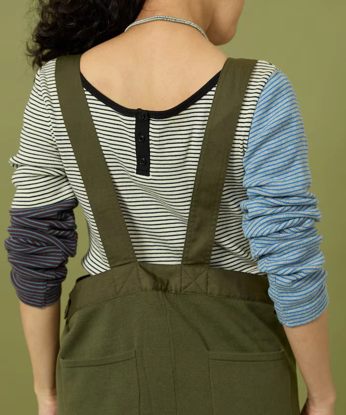 Knit Military Overalls