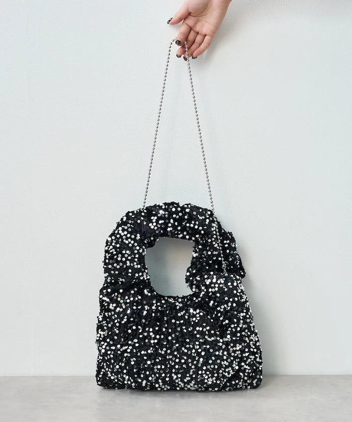2WAY Sequin Gather Bag