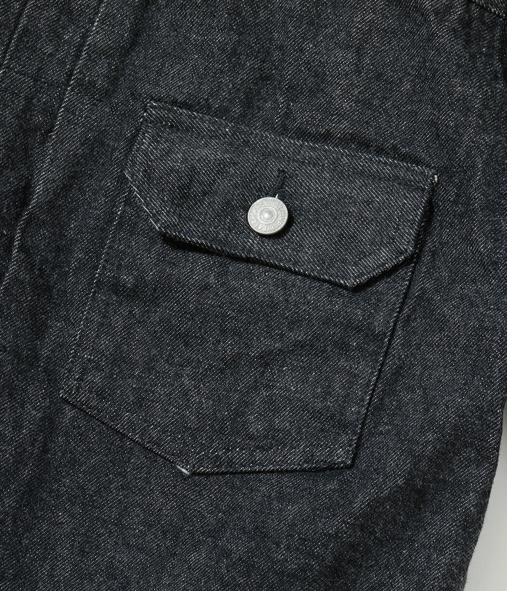 Black Denim Jacket 1953 Model