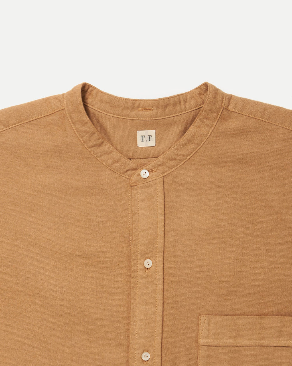 LOT.104 BAND COLLAR SHIRT