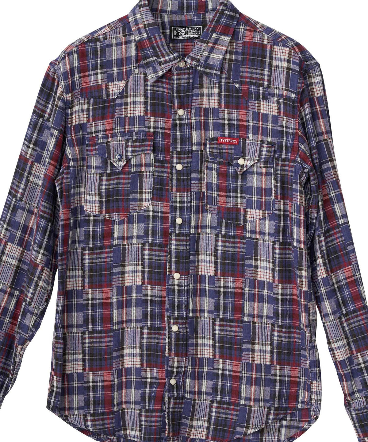 Double Gauze Check Western Shirt