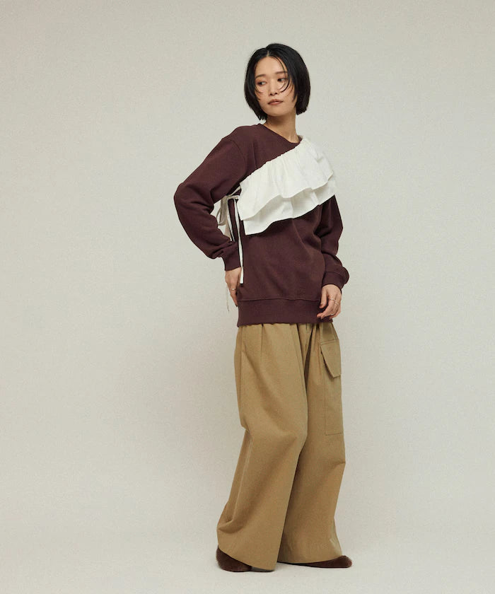 Organic Cotton Multiway Color Sweat / French Terry Sweat / Set Item