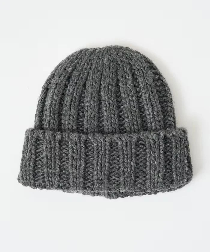 Thick-knit beanie