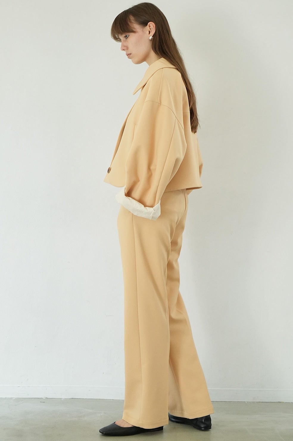 LOW WAIST STRAIGHT PANTS
