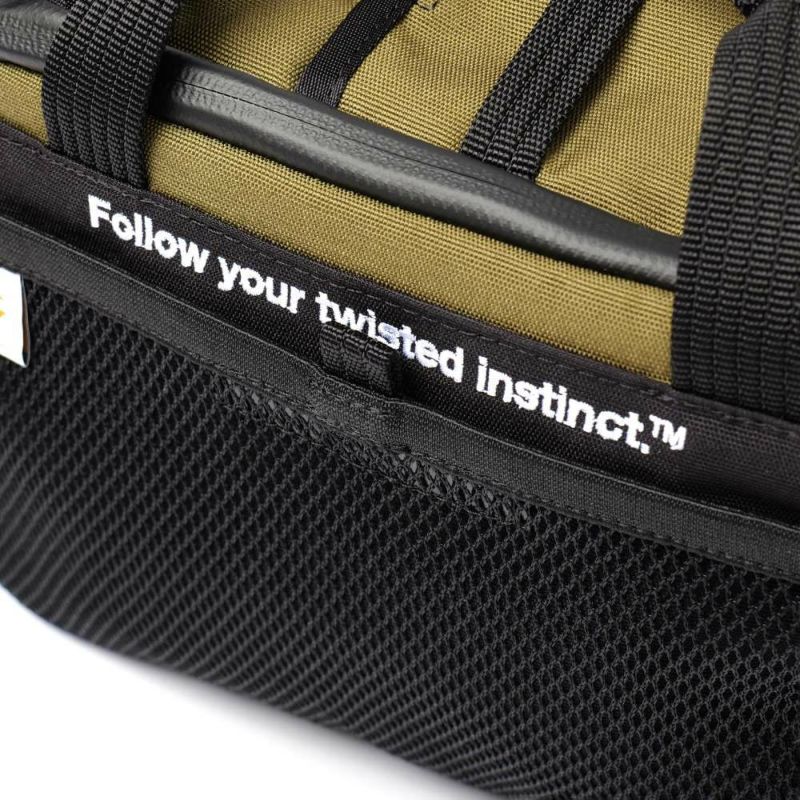 AS2OV x Backwards Limited CORDURA FINE TEX SHOULDERBAG BLACK