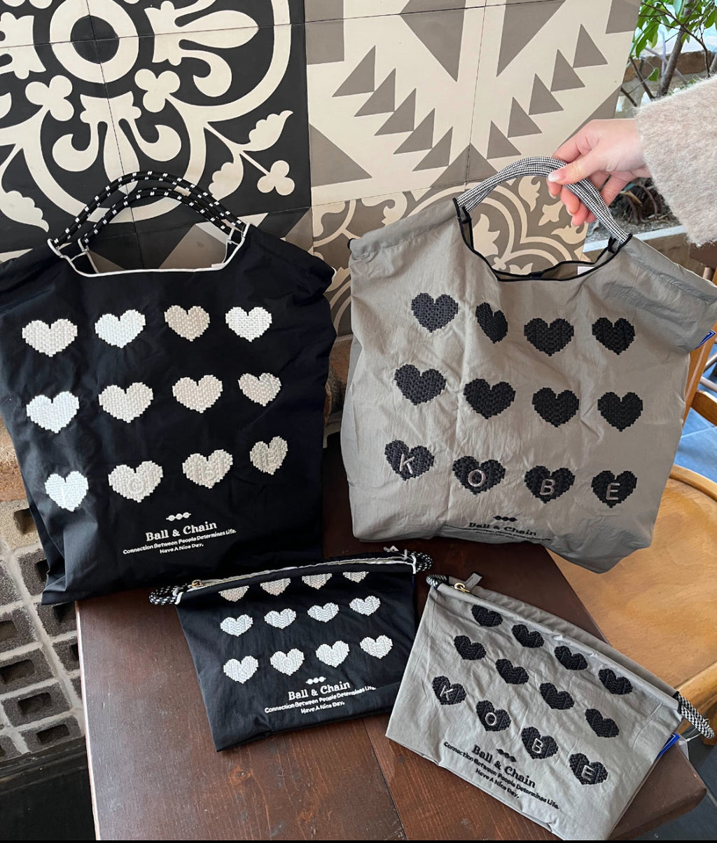 KOBE limited HEART(限定 Heart from Kobe）M #85 F/GRAY 301048