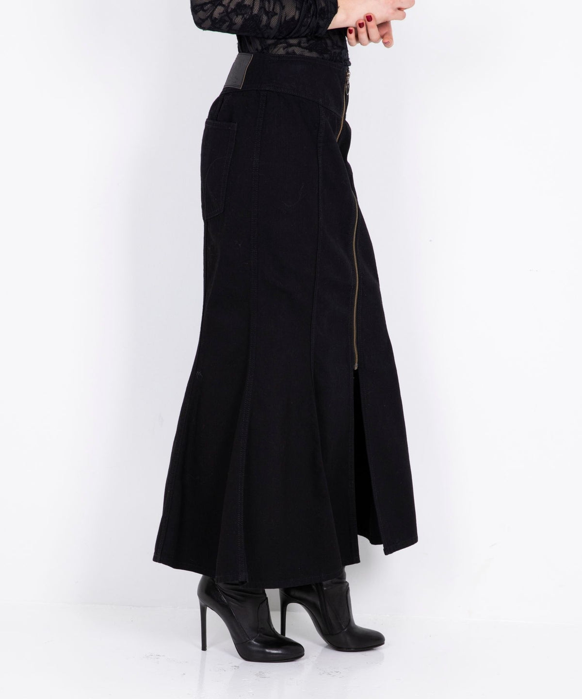 Front Ring ZIP Mermaid Skirt
