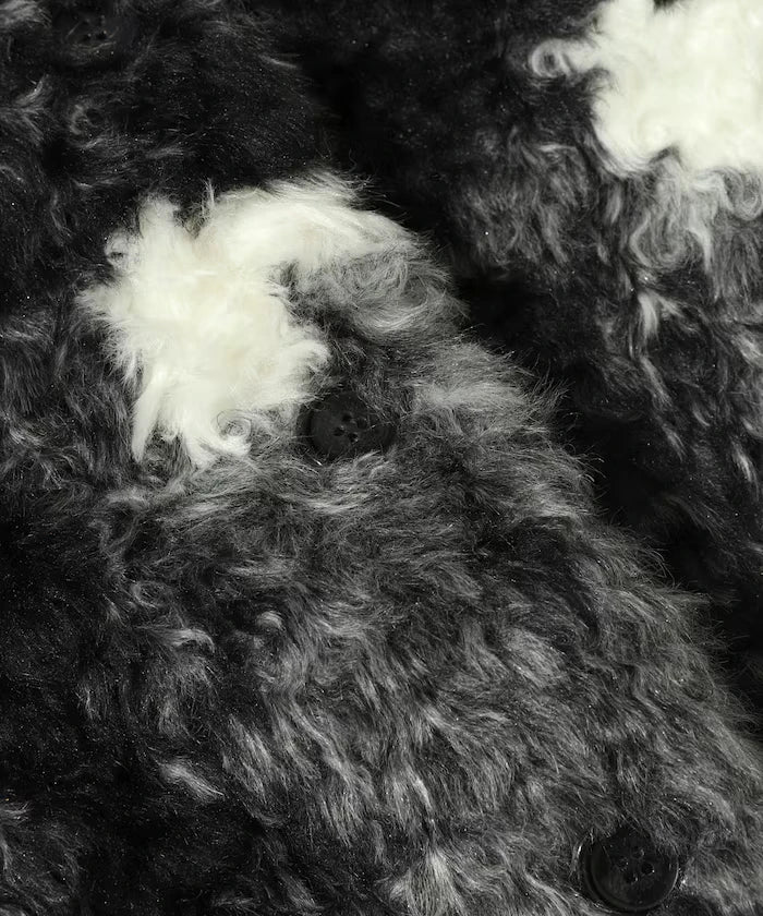 Fake Fur Mid-Length Coat / Fur Coat