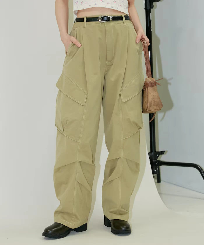 LOVE POP STUDIO Chino Cargo Pants Limited Edition