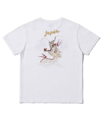 SUKA T-SHIRT EMBROIDERED “RISING DRAGON”
